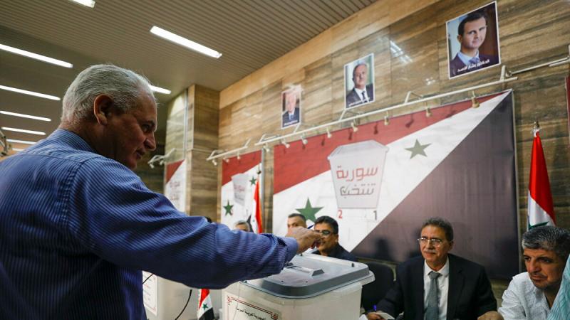 Suriye’de 26 Mayıs’ta yapılan ve üç adayın yarıştığı “tartışmalı devlet başkanlığı” seçim sonuçları açıklandı