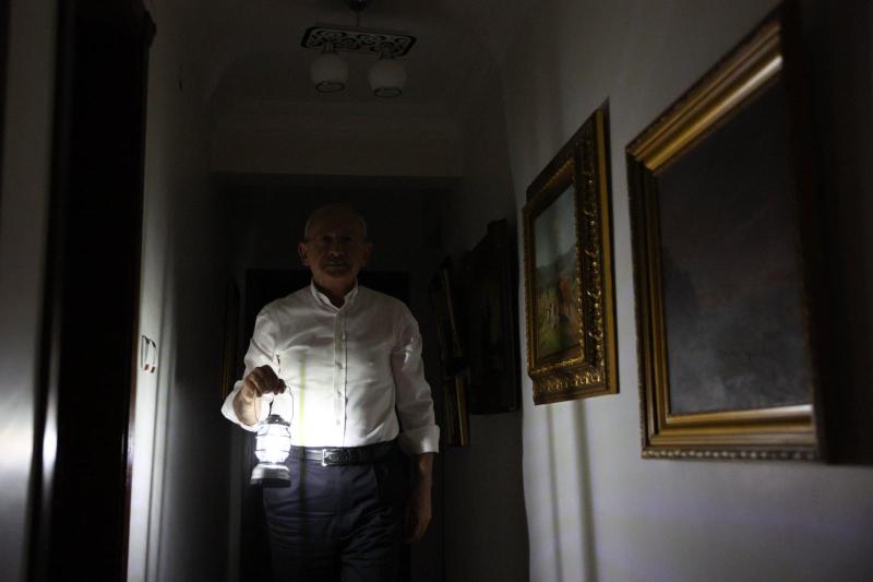 CHP lideri Kılıçdaroğlu bir hafta karanlıkta kalacak