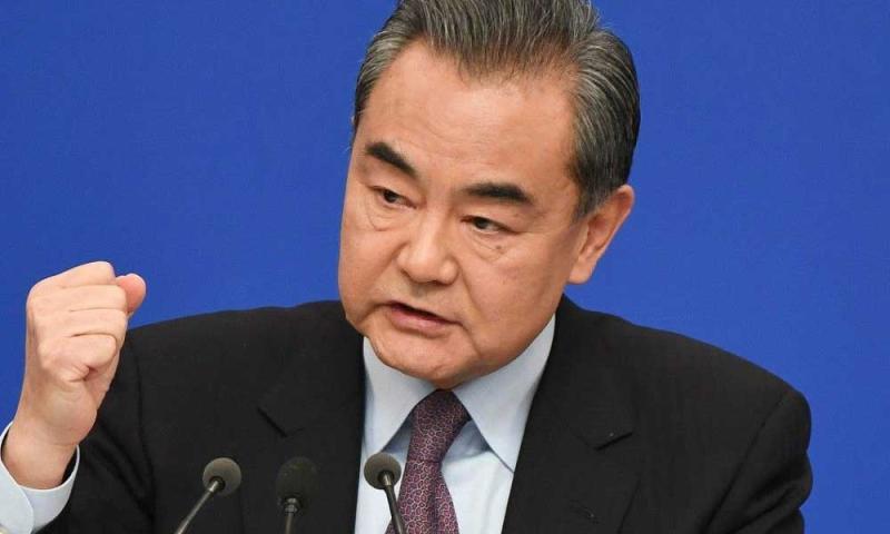 Çin Dışişleri Bakanı Wang Yi, Pasifik bölgesindeki ABD, İngiltere ve Avustralya ittifakını tehlike kaynağı olarak görüyor.jpg