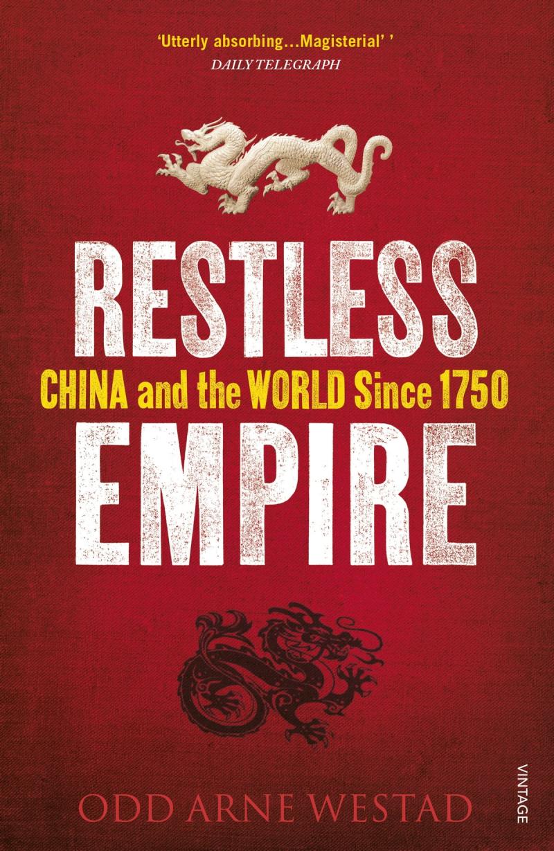 Norveçli akademisyen Odd Arne Westad'ın  Çin hakkındaki bir kitabının kapağı .jpg