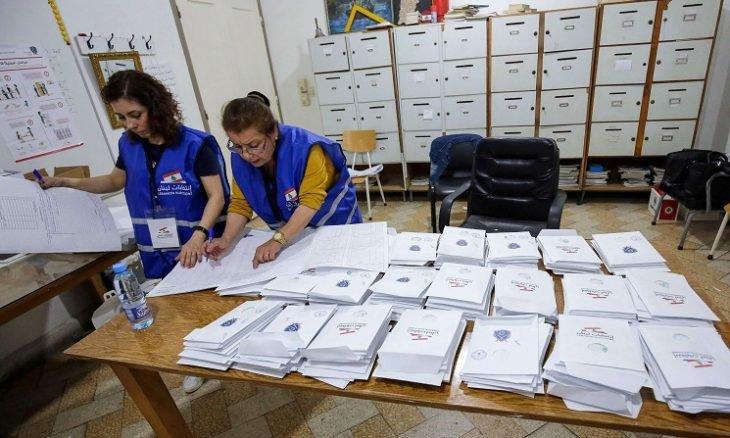 Lübnan'da oy sayımı. Kaynak- https www.alquds.co_.uk_.jpg