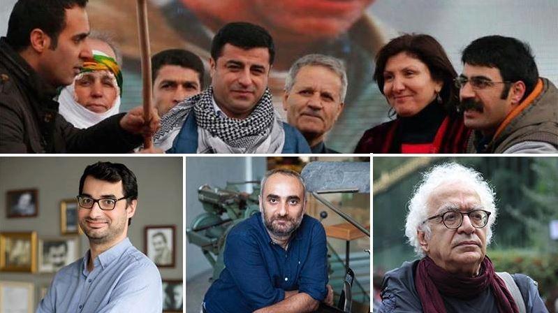 Aydınlık gazetesi,  Demirtaş'ın mektup yazdığı gazetecileri (Demirtaş'ın Mektup Arkadaşları) başlığıyla haber yapmıştı.JPG