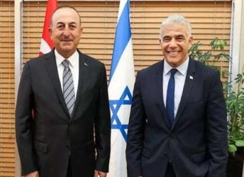 Mevlüt Çavuşoğlu ve Yair Lapid, istihbarat ve güvenlik işbirliği ve İran'a karşı önlem.jpg