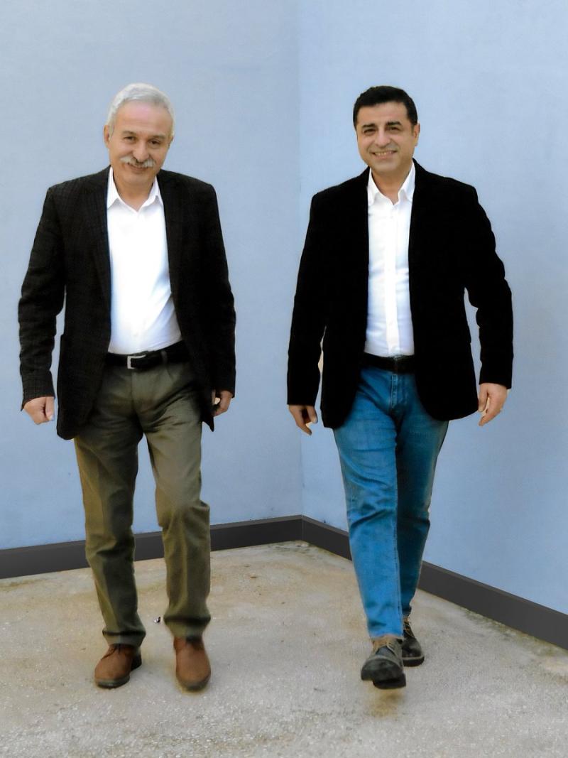 Selahattin Demirtaş, (Millet İttifakı,  Kürt meselesine ilişkin bir çözüm planı yapmalıdır) diyor.  Fotoğraf-Rudaw .jpg