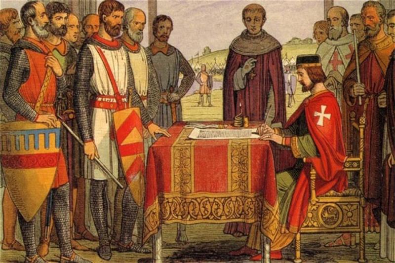 İngiltere Magna Carta Sözleşmesi (1215).jpg