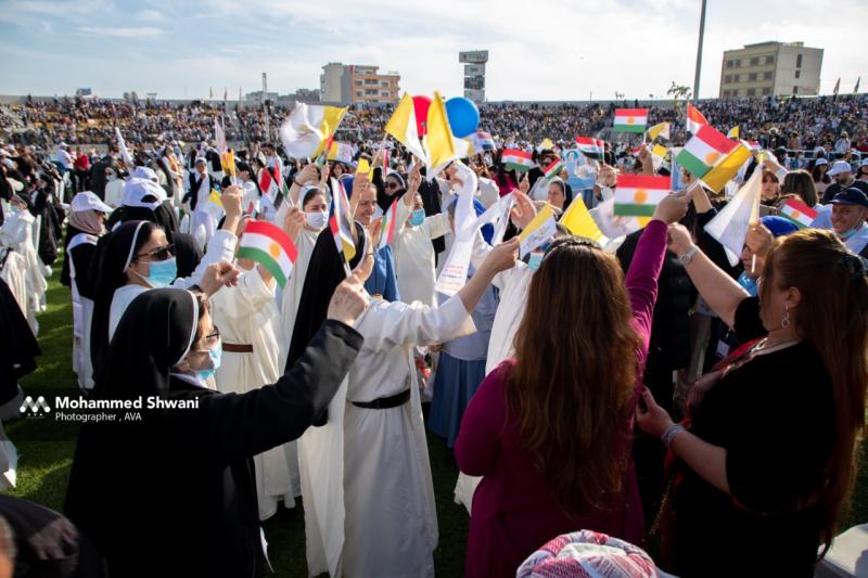 Papa Erbil'de Franso Hariri Stadı Fotoğraf Muhammed Şiwani.jpg