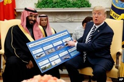 D. Trump, Beyaz Saray'da M. Bin Selman ile görüşmüştü-Görsel-VOA.jpg D. Trump, Beyaz Saray'da M. Bin Selman ile görüşmüştü-Görsel-VOA.jpg