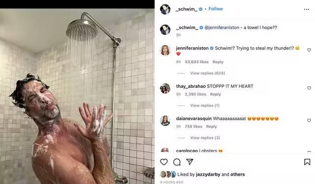 David Schwimmer, Jennifer Aniston'ı böyle taklit etti (Instagram / David Schwimmer)