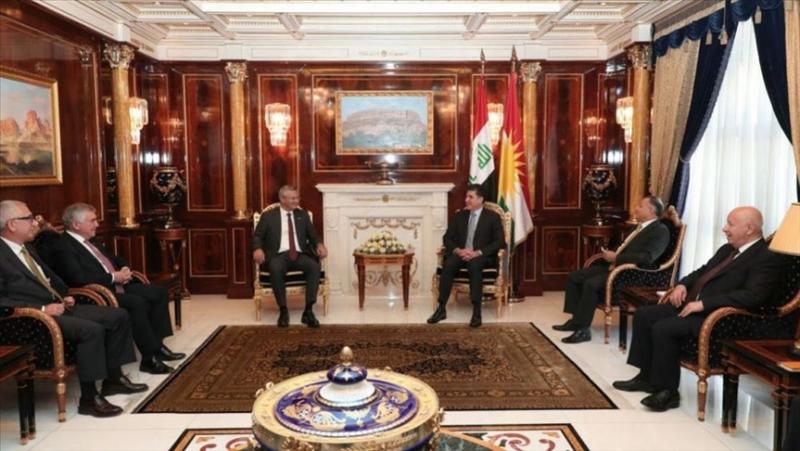 CHP Başkan Yardımcısı Oğuz Kaan Salıcı ile parti heyeti, Irak Kürdistan Yönetimi Başkanı Neçirvan Barzani ile görüşmüştü.jpg