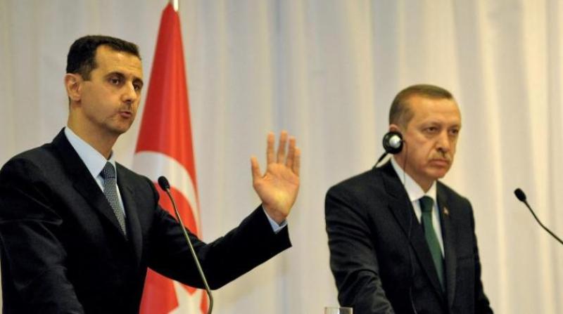 Esat ve Erdoğan, barışın yolu taşlı ve engebeli. Görsel-AFP.jpg