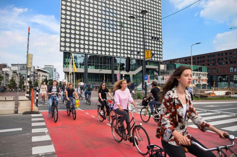 Utrecht bisiklet New York Times