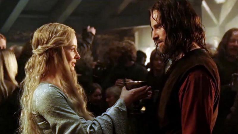 Yüzüklerin Efendisi: Kralın Dönüşü'nde Éowyn'i (solda) Miranda Otto canlandırmıştı (New Line)