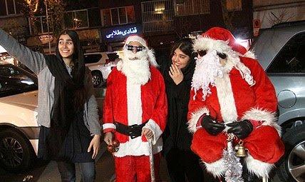 Noel Baba İran'daki Hıristiyan semtinde, 26 Aralık 26, -Sputnik Türkiye.jpg