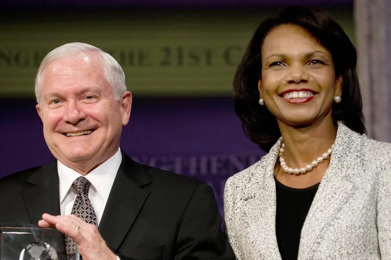 Robert Gates ve Condoleezza Rice