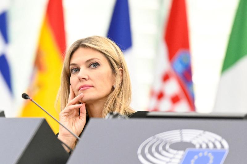 Yunanistan Milletvekili ve Avrupa Parlamentosu Başkan Yardımcısı Eva Kaili Reuters.jpg