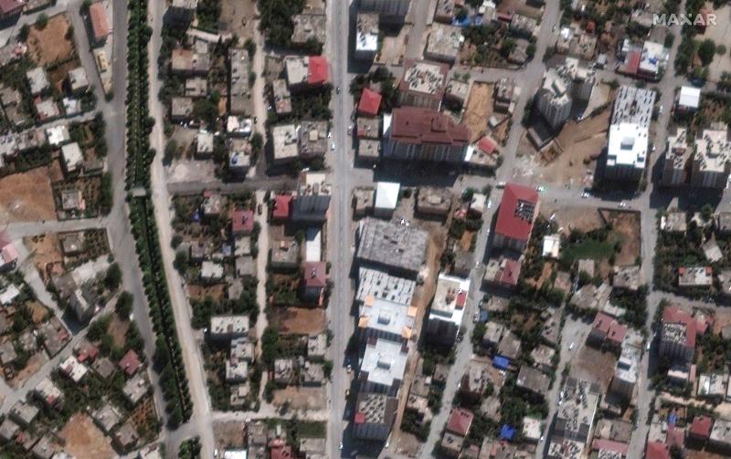 Nurdağı deprem öncesi yerleşim bölgesi