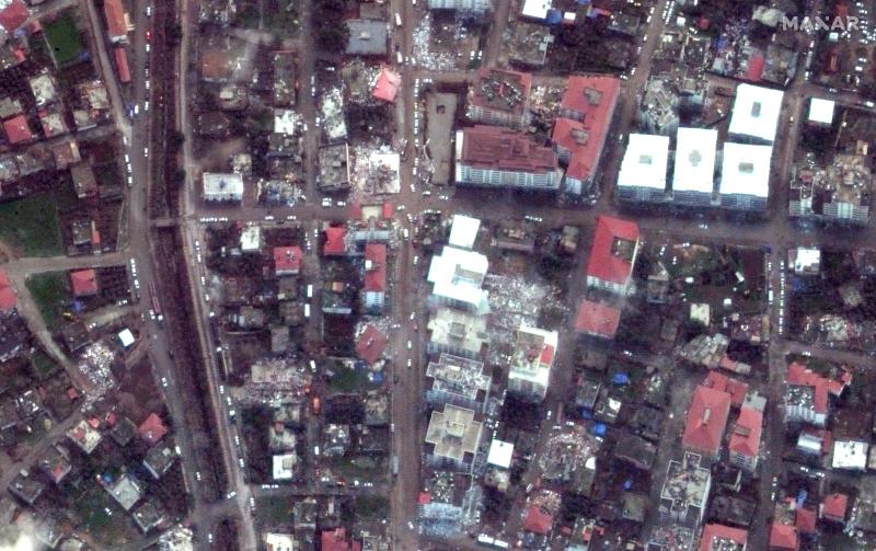Nurdağı deprem sonrası yerleşim bölgesi