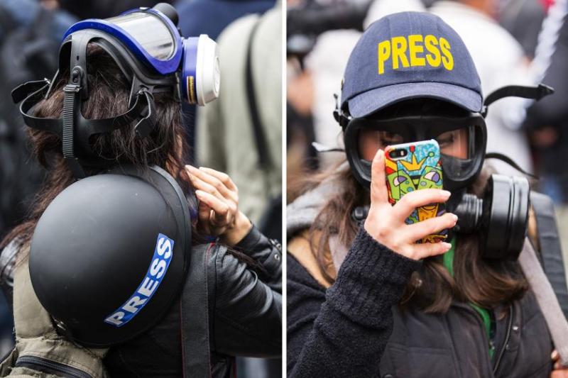Afetler sırasında kadın gazetecilerin ihtiyaçları daha fazla ve işleri de çok zor. Fotoğraf-Evrensel.jpg