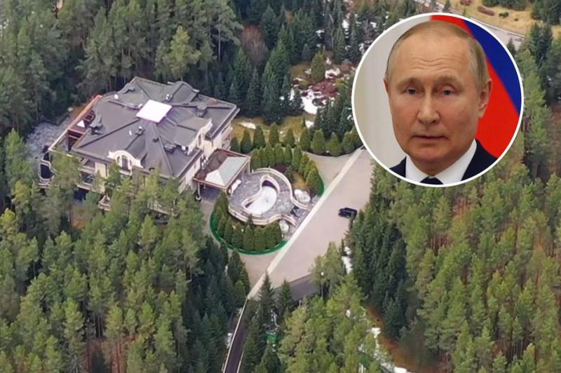 Vladimir Putin'in Valdai Gölü'ndeki sarayı, yolsuzlukla mücadele aktivistlerinin yerini dünyaya açıkladığı 2021 yılına kadar gizlilik içinde kaldı.jpg