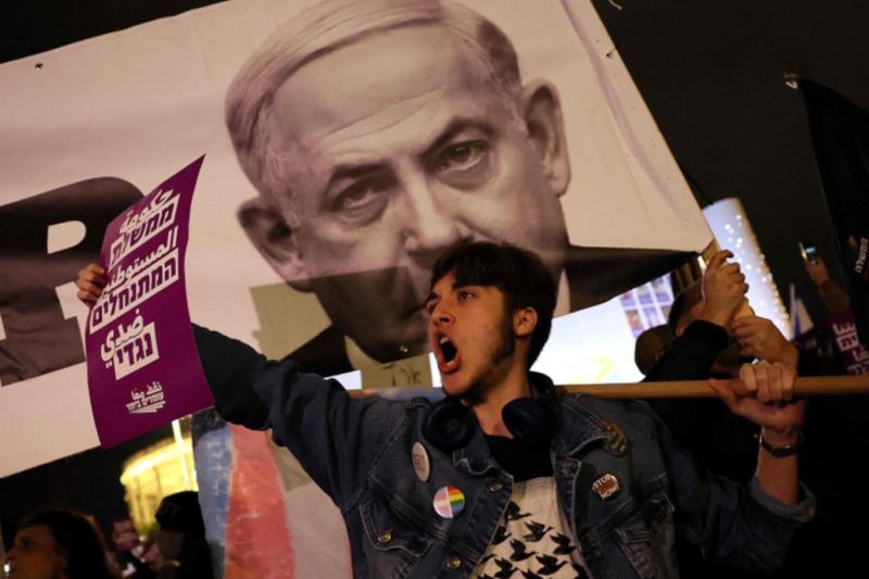 Netanyahu, İran nükleer silahına karşı katı tutumunun Arap yetkililerince beğenildiğini söylüyor. Fotograf-AFP.jpg