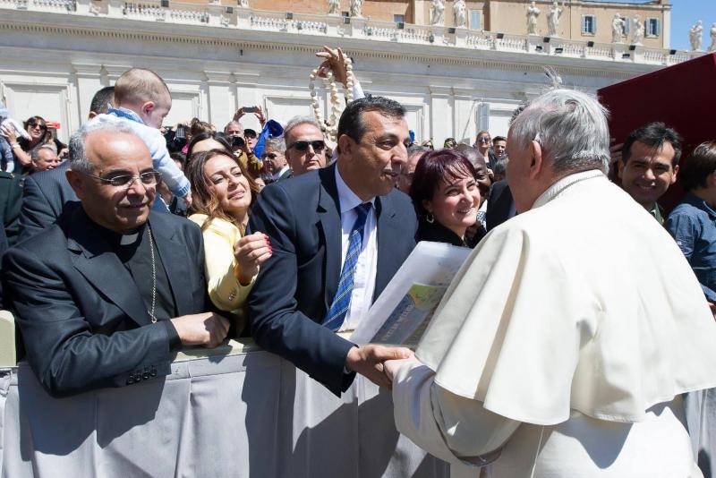 Demirbaş, 2014'te Vatikan'ı ikinci kez ziyaret etmişti..jpeg