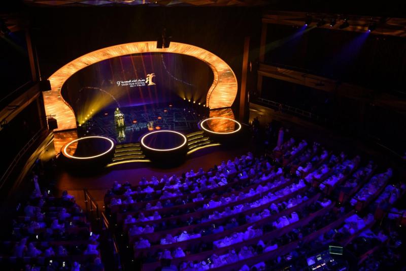 Suudi Film Festivali'nin açılışından (Festival Twitter hesabı).jpg