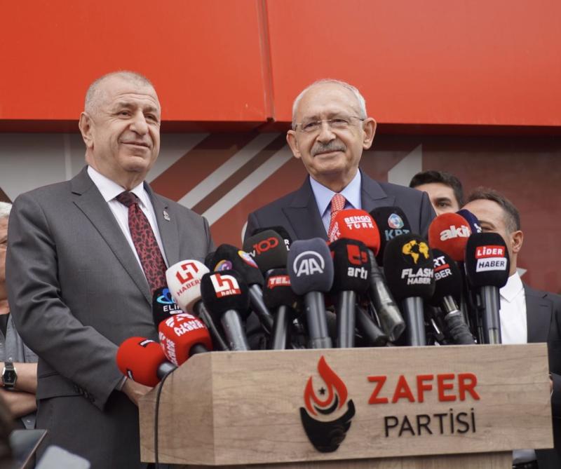 Kemal Kılıçdaroğlu Ümit Özdağ basın toplantısı