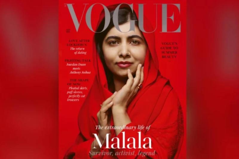 17 yaşında 2014 Nobel Ödülü alan Pakistanlı Malala Yusufzay, 2012'de Taliban tarafından kurşunlandı.jpg