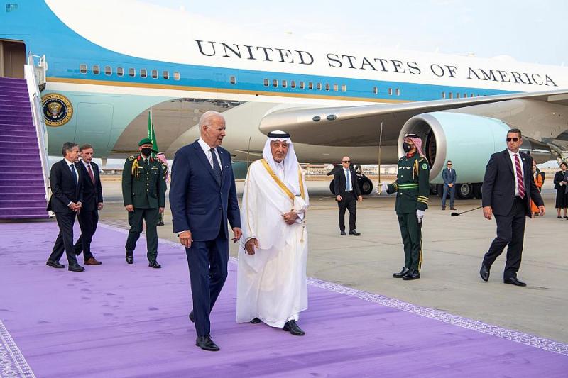 ABD Başkanı Joe Biden, geçen yıl Cidde'ye yaptığı ziyarette SPA.jpg