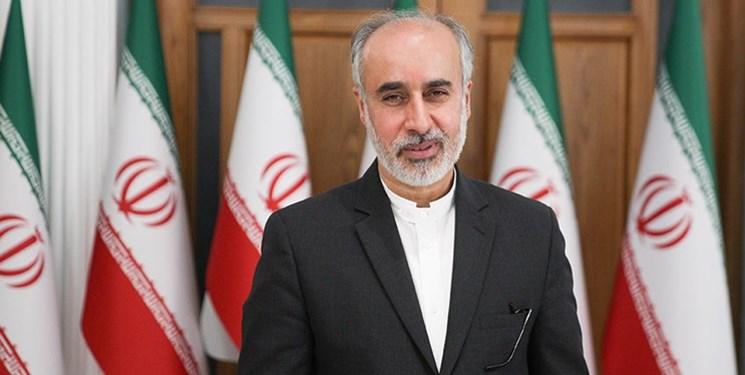 İran Dışişleri Bakanlığı Sözcüsü Nasır Kenani, Körfez ülkelerinin İran'la nükleer programıyla ilgili olarak yapılacak müzakerelere dahil edilme taleplerini reddetti (Fars News).jpg