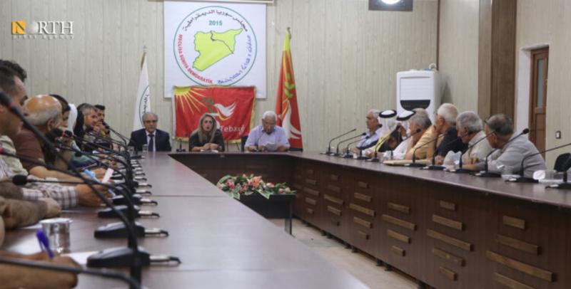 Suriye Demokratik Meclisi, Astana toplantısını değerlendiriyor. Kaynak-North Press.jpg