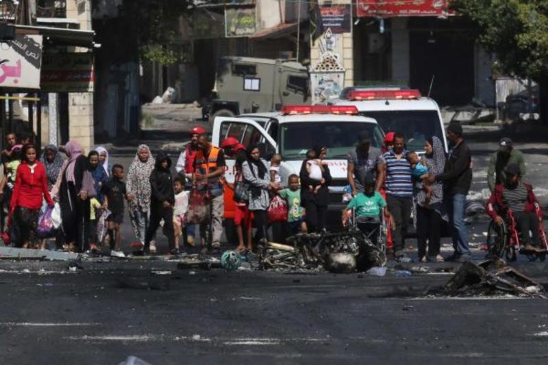İsrail saldırısı sonrası Cenin Mülteci Kampı'nda 460 bina hasar gördü. .jpg