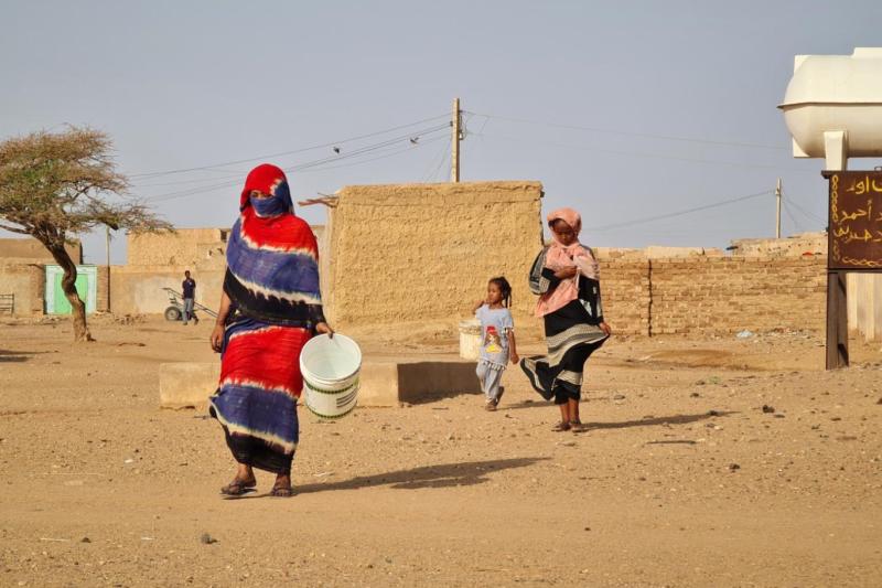 Savaş nedeniyle Sudanlılar gıda yardımından mahrum bırakılıyorlar. Fotoğraf-AFP.jpg