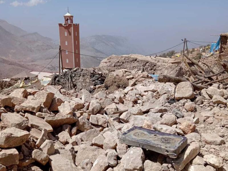 Fas'ta yaşanan son depremden en çok dağlık bölgelerdeki köyler etkilendi.jpg