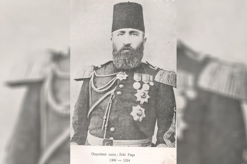 Erzincan 4. Kolordu Komutanı M. Zeki Paşa, isyanı bastırmaktan son anda vaz geçmişti.jpg