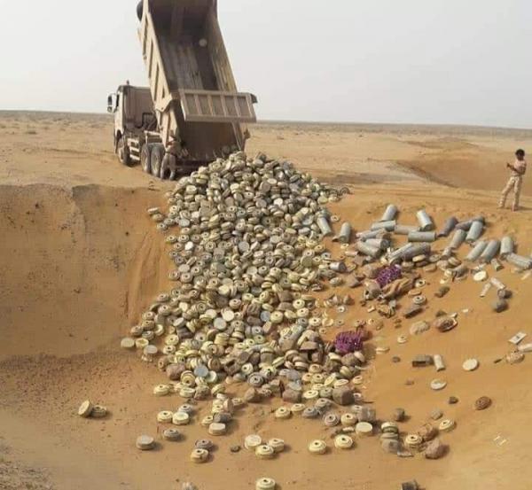 Husiler ülkenin çeşitli bölgelerine iki milyondan fazla mayın döşedi (Yemen Gözlemevi).jpg