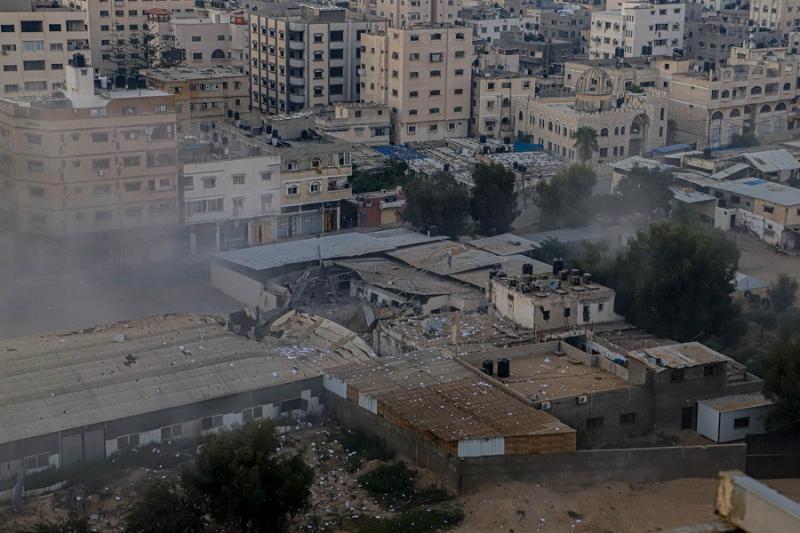İsrail ordusu 2019'da Gazze'ye iki silahlı saldırı düzenledi.jpg