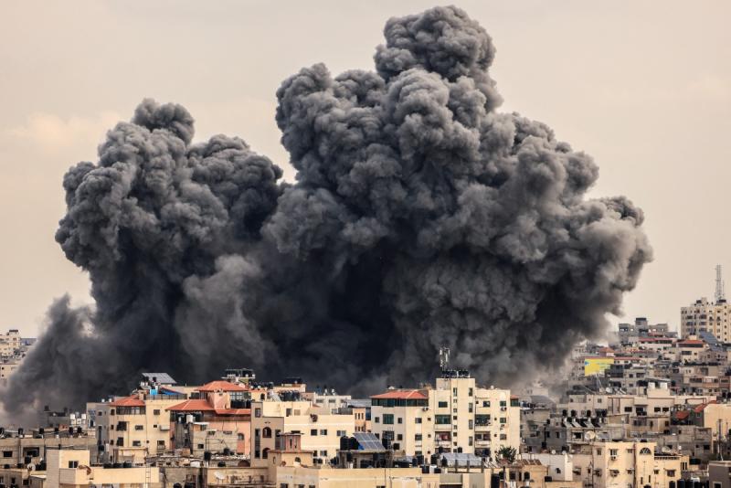 İsrail'in Gazze Şeridi'ndeki bombardımanının yarattığı büyük yıkımın etkileri AFP.jpg