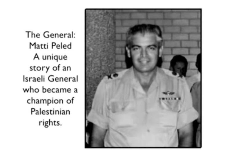 General Mattityahu Peled, İsrailli meslektaşları arasında Filistin'de barış için mücadele veren tek şahsiyet idi .jpg