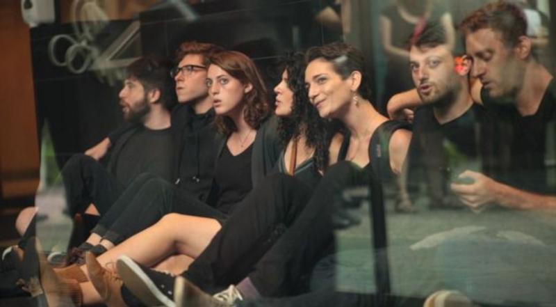 Barışsever Musevi aktivistler, İsrail'in 2008'deki Gazze işgalini ABD'de protesto ettiler. Fotoğraf-Martyna Starosta. .jpg