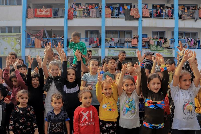 Gazze'deki çocukların çoğu savaş nedeniyle psikolojik rahatsızlıklar yaşıyor.jpg