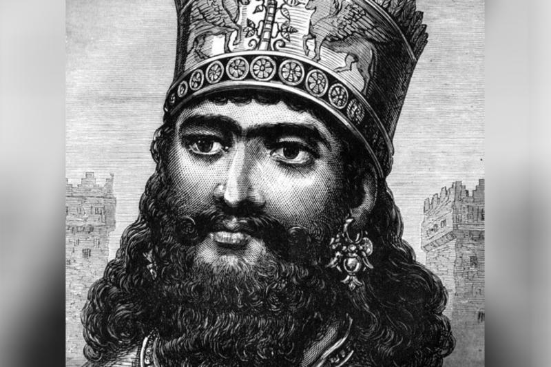 Babil Kralı IIb Nebukadnezar, Süleyman Mabedi'ni yıkıp 10 bin Yahudi'yi Babil'e götürdü. .jpg