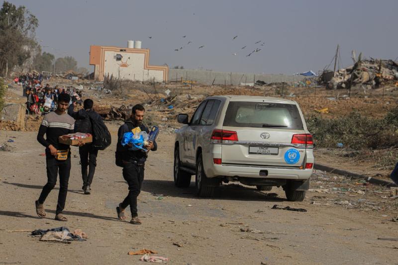 UNRWA, Gazze'deki gıda yardımlarının açlığı gidermediğini düşünüyor.jpg