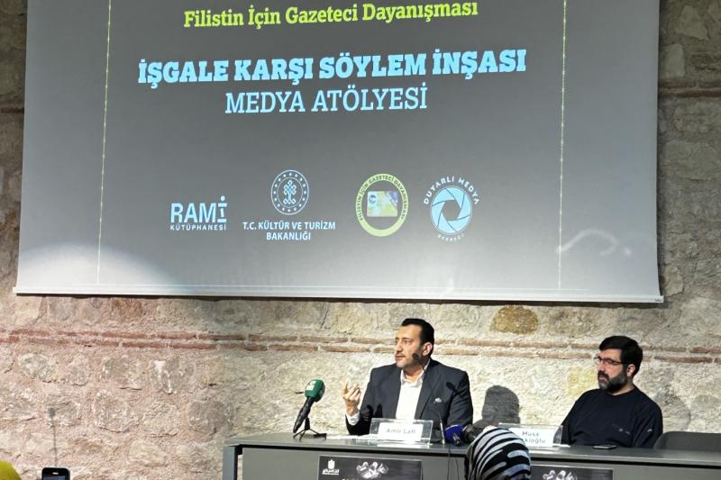 Filistinli Gazeteciler Derneği Başkanı Amir Lafi, Tarih ve Medeniyet Araştırmacısı Musa Biçkioğlu 2.jpg