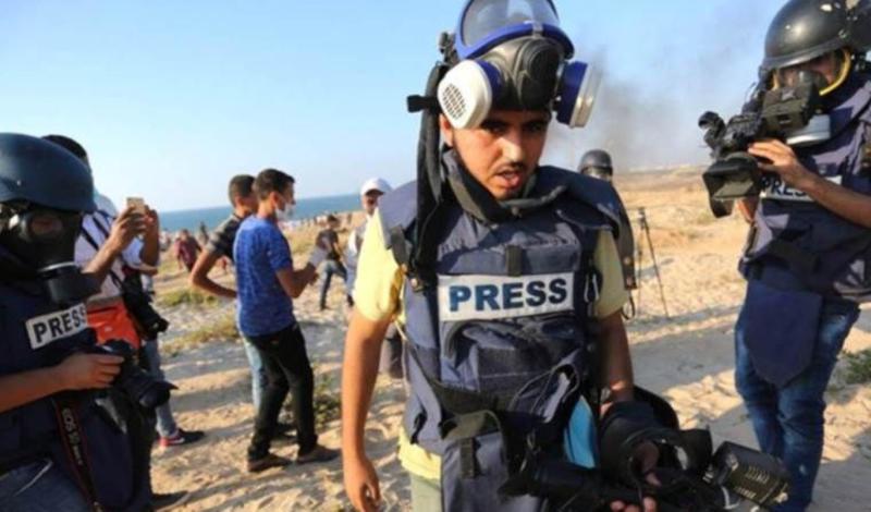 AA kameramanı Muntasar El Savvaf, bombardıman sonucu öldü, Gazze 1 Aralık 2023.jpg