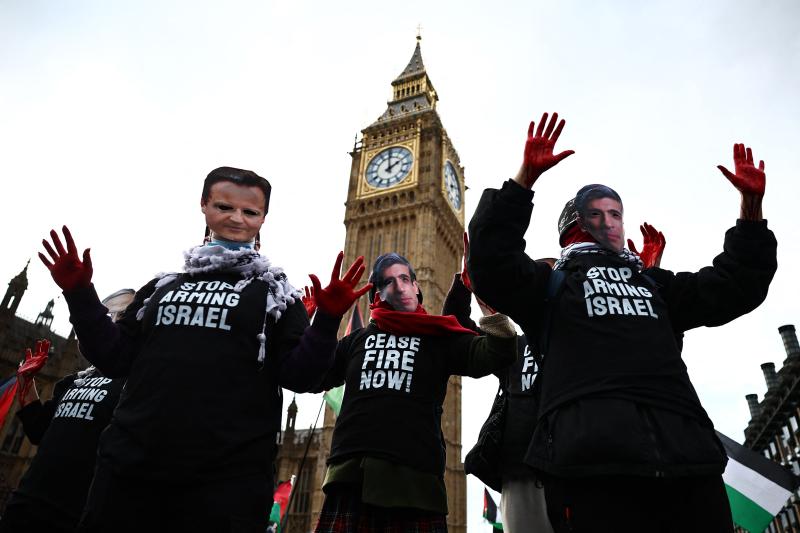 Filistin yanlısı protesto