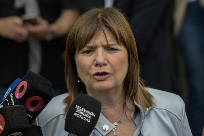 Arjantin Güvenlik Bakanı Patricia Bullrich _ Fotoğraf_ Juan Mabromata_AFP.jpg