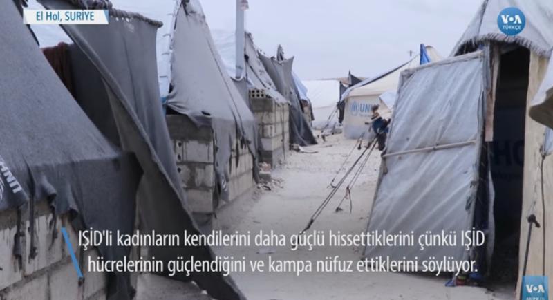 Hol Kampı'nda IŞİDli kadınların propaganda ve moral verme söylemi.jpg