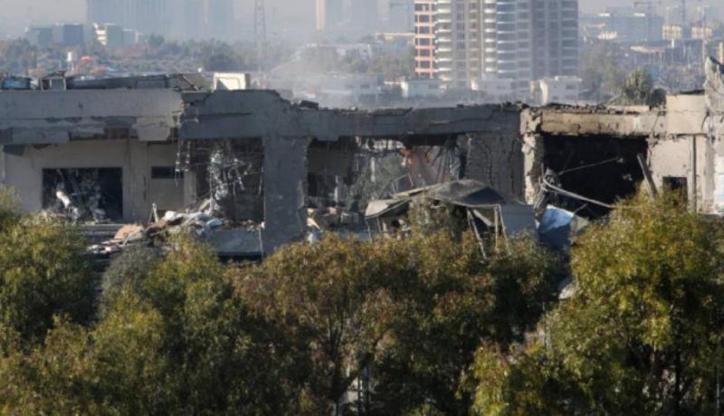 İran'ın füzeyle vurduğu Kürt milyarder Dizayi'nin Erbil'deki villası, 17 Ocak 2024.jpg