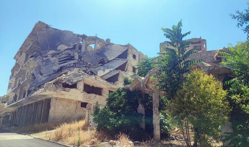 İsrail, İranlı görevli ve uzmanların kaldığı Şam'daki villalardan birini vurmuştu. Kaynak-independent arabia_.jpg